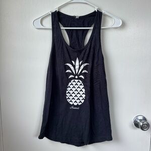 Black HAWAII racerback tank top size small